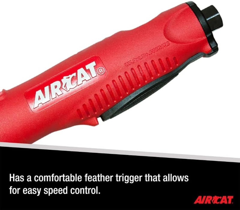 AirCat Pneumatic Tools 6260 1.0 HP Composite Straight Die Grinder 22,000 RPM - Image 2